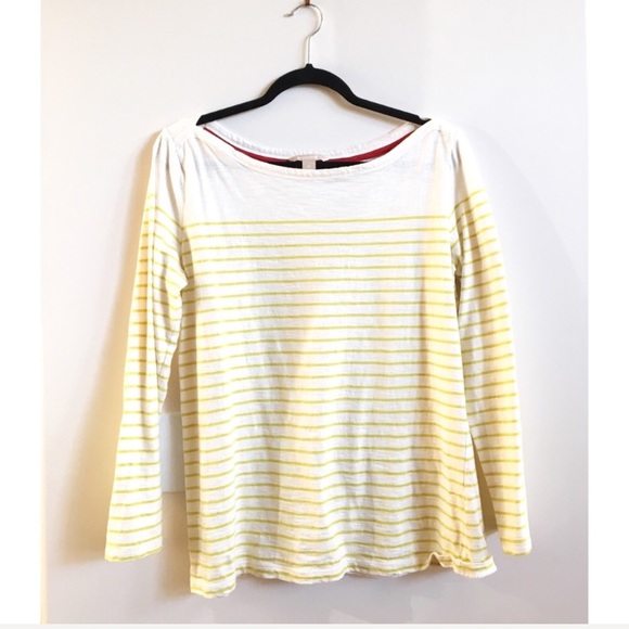 Banana Republic Tops - Banana Republic Shirt Boatneck Long Sleeve Stripe